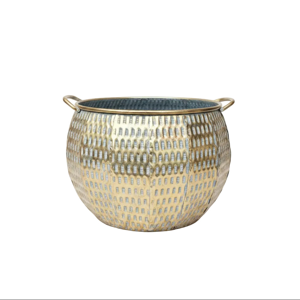 Gold Vase With Handles
