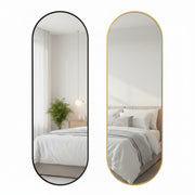 Gold Black Full-Length Mirror