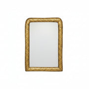Steel-Framed Square Wall Mirror