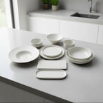 Load image into Gallery viewer, White Dinnerware Set
