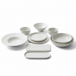 Load image into Gallery viewer, White Dinnerware Set
