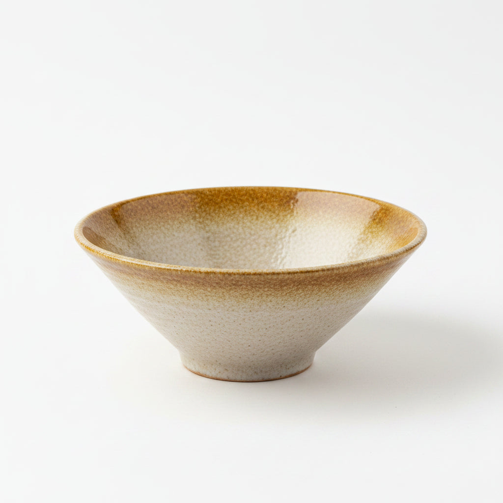 Brown Boarder Tableware Set
