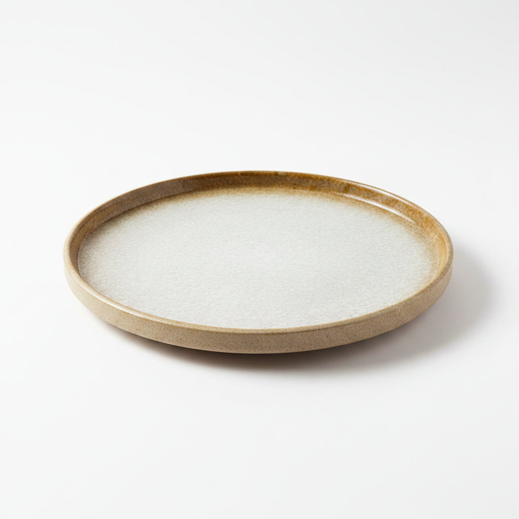 Brown Boarder Tableware Set