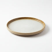 Mustard Brown Border Tableware Set