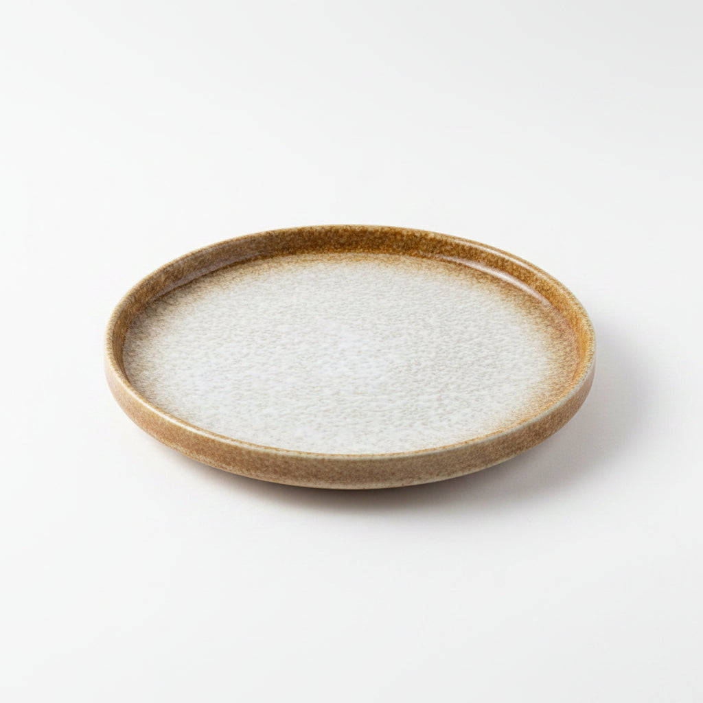 Brown Boarder Tableware Set