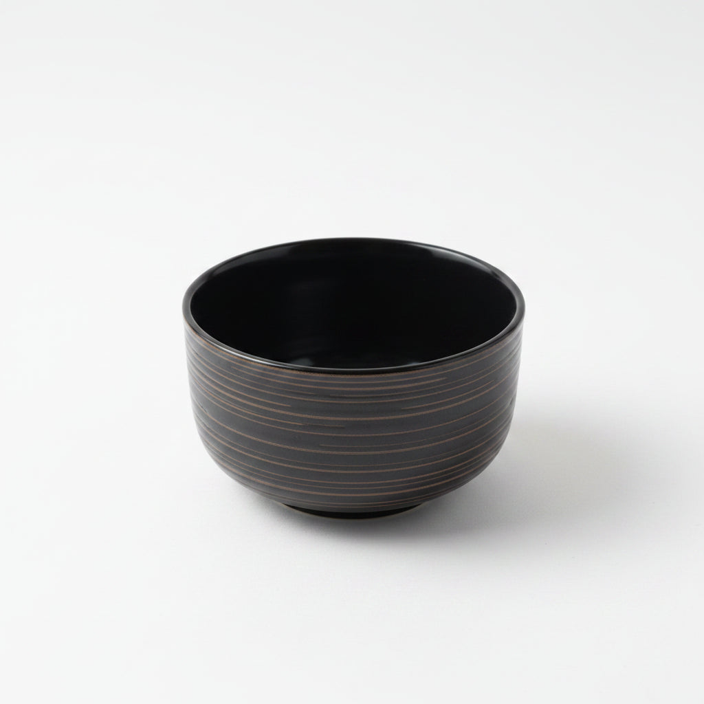 Black Ceramic Tableware Set