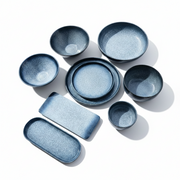 Blue Ceramic Tableware Set