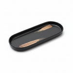 Load image into Gallery viewer, Black Ceramic Tableware Set
