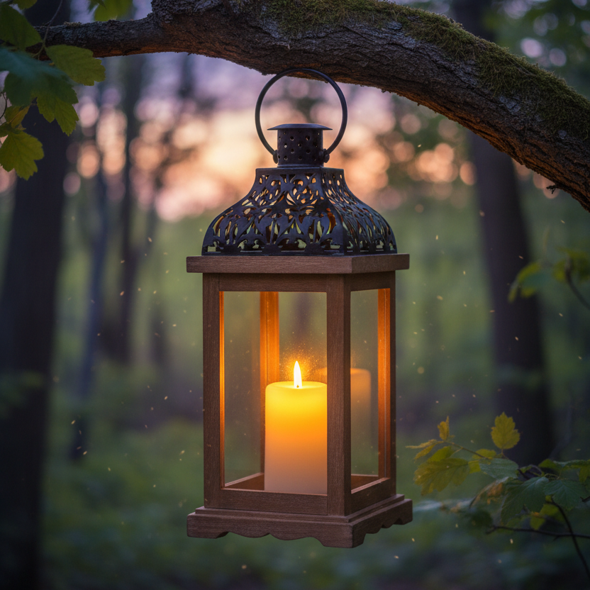 Wooden Lantern