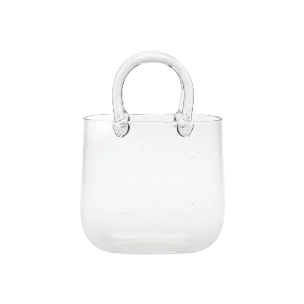 Bag Design Glass Vase