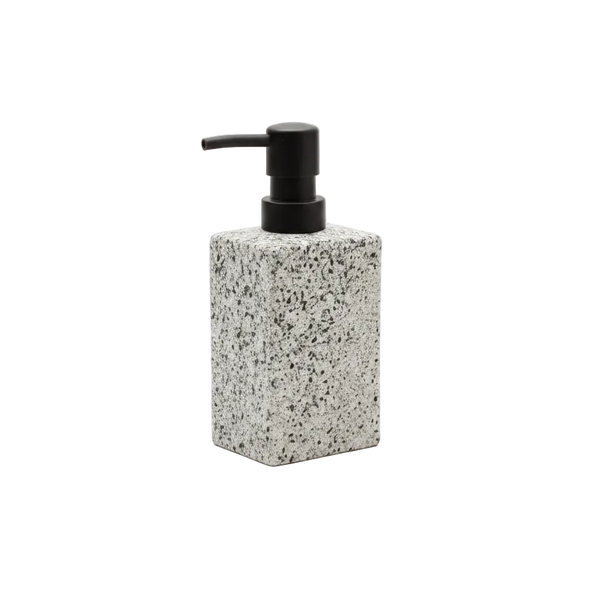 Square Grey Soap Dispenser