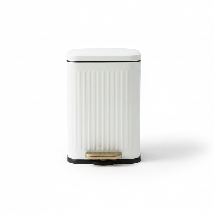 Textured Pedal Bin 6L