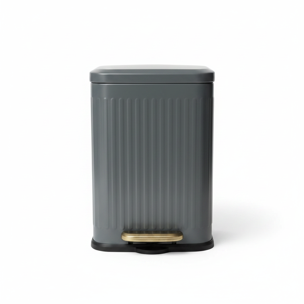 Textured Pedal Bin 6L