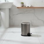 Load image into Gallery viewer, Black Titanium Pedal Bin 5L

