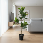 Load image into Gallery viewer, Artificial Ficus Elastica Tree
