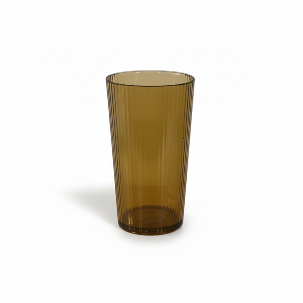 Striped Drinking Glass