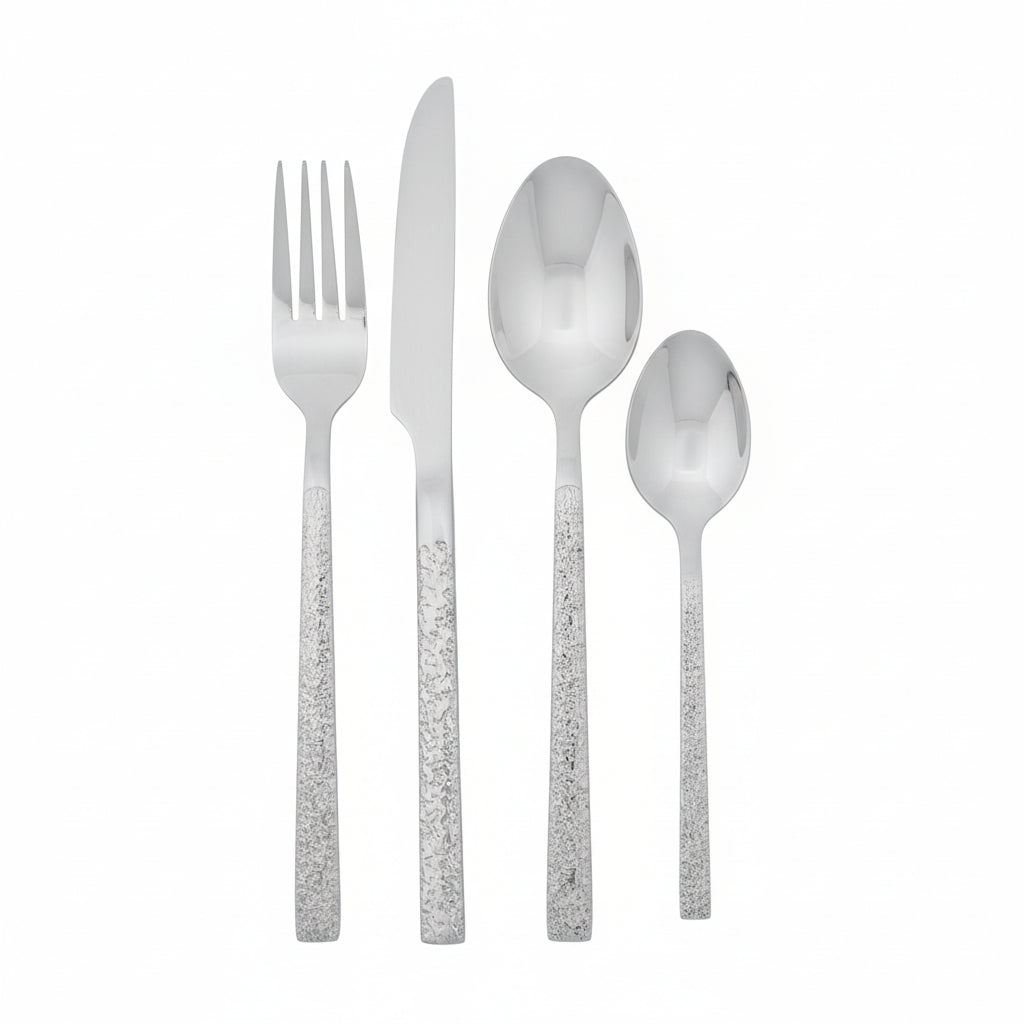 Hammered Cutlery Set