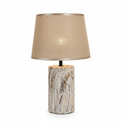 Grey Marble Table Lamp
