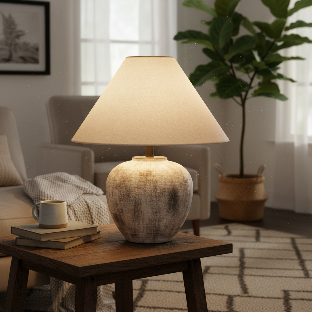 Premium Rustic Ceramic Table