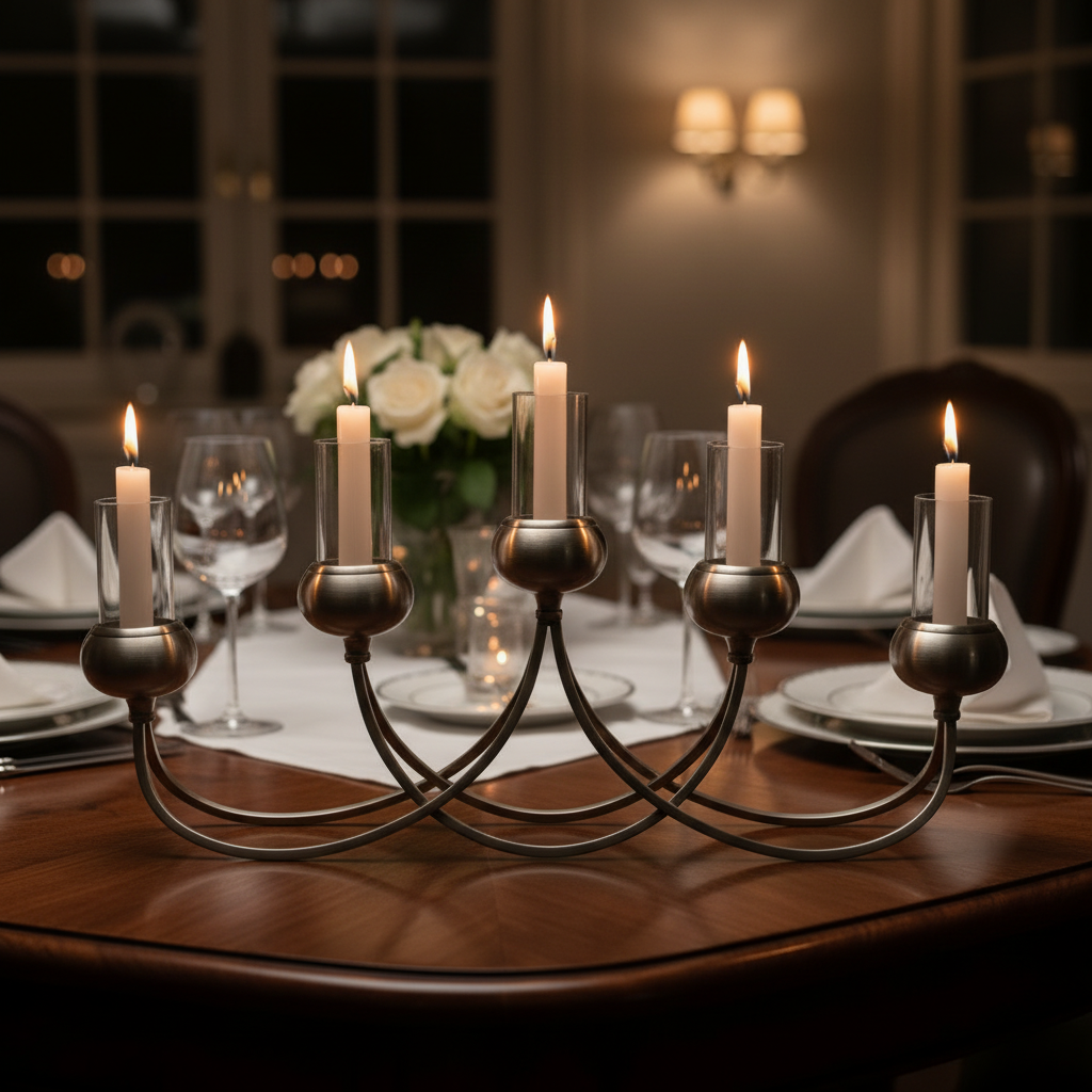 5-Piece Long Candle Holder