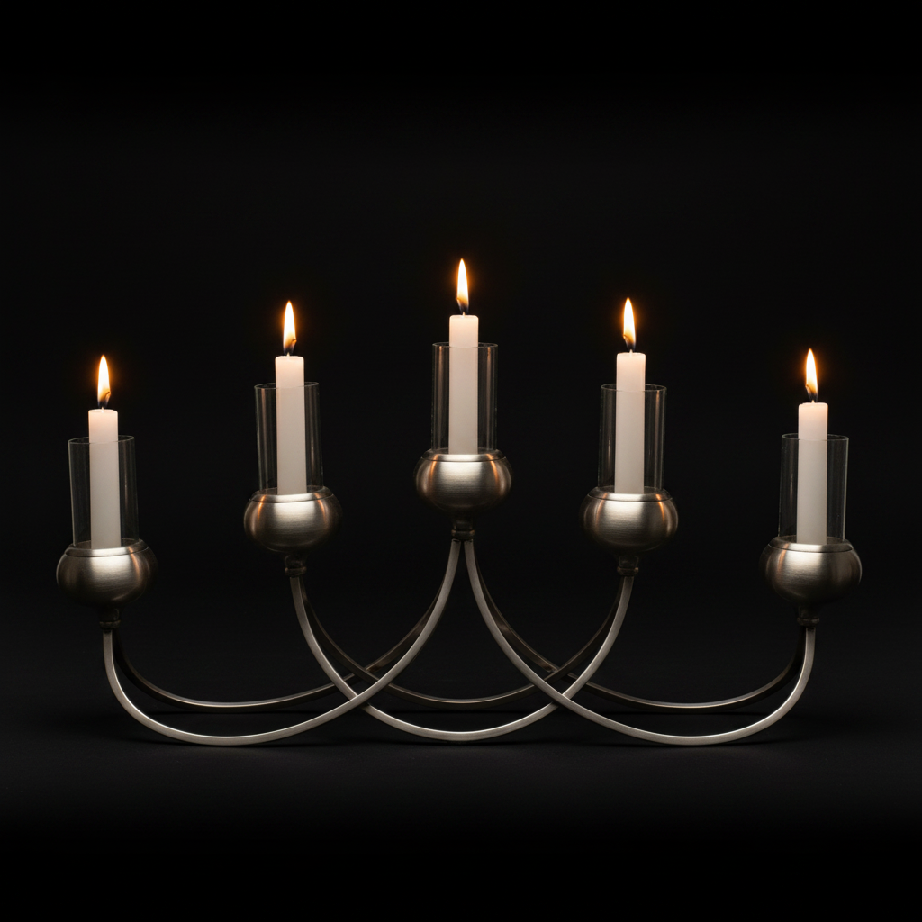 5-Piece Long Candle Holder
