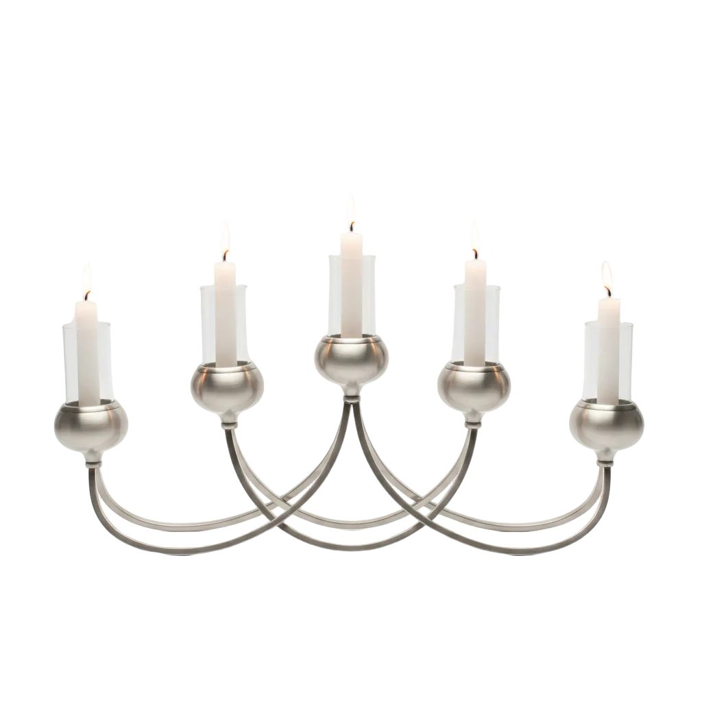 5-Piece Long Candle Holder