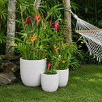 Load image into Gallery viewer, White Magnesium Plant Pot Holder
