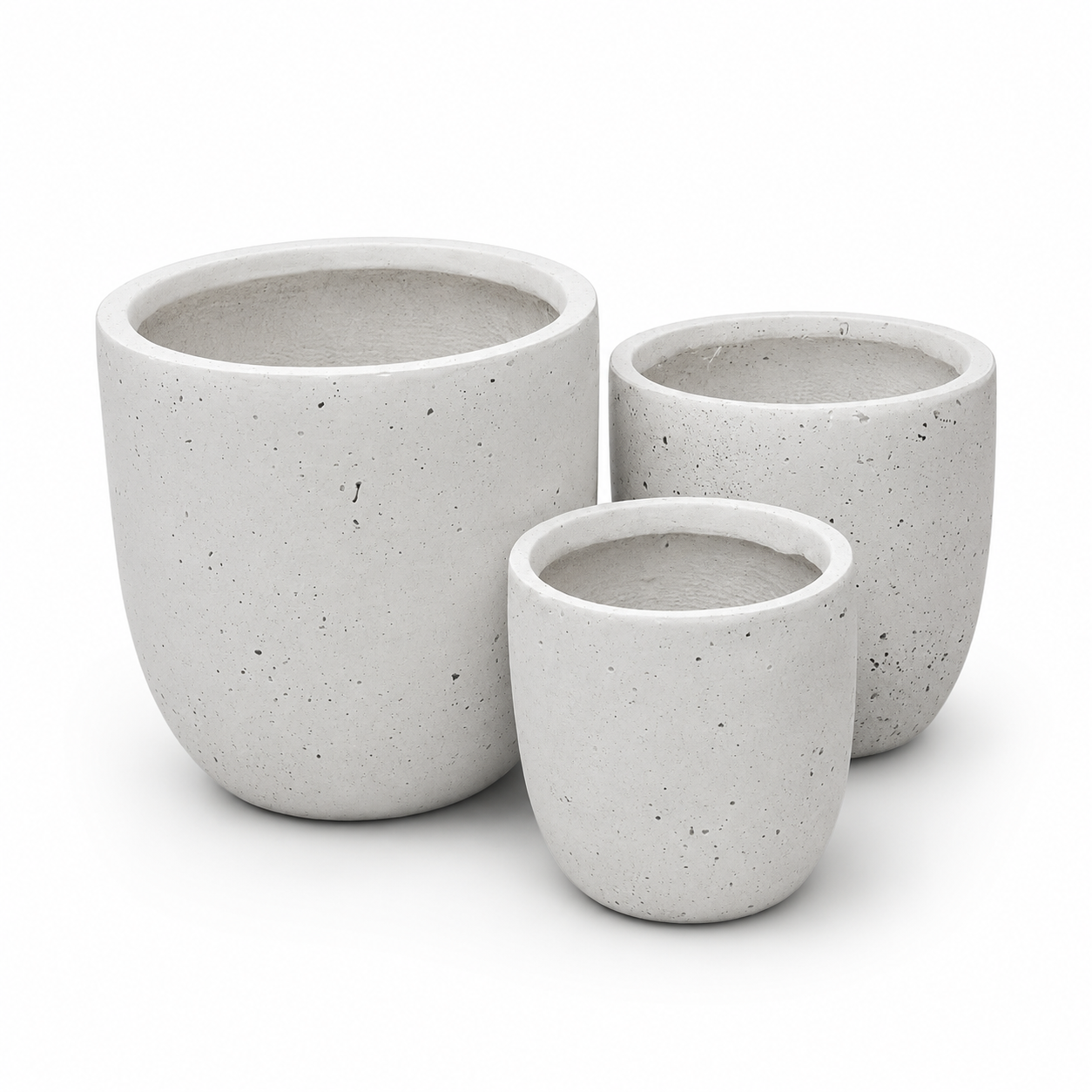 White Magnesium Plant Pot Holder