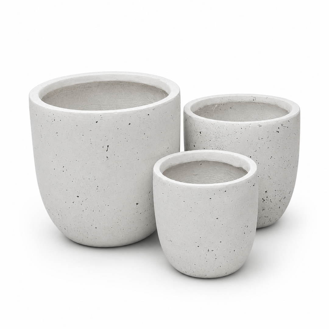 White Magnesium Plant Pot Holder