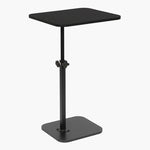 Load image into Gallery viewer, Black Top Rectangle Side Table on a light grey background
