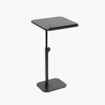 Load image into Gallery viewer, Black Top Rectangle Side Table on a light grey background
