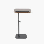 Load image into Gallery viewer, Brown Top Rectangle Side Table on a light grey background
