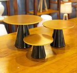 Load image into Gallery viewer, gold black Cake Stands
