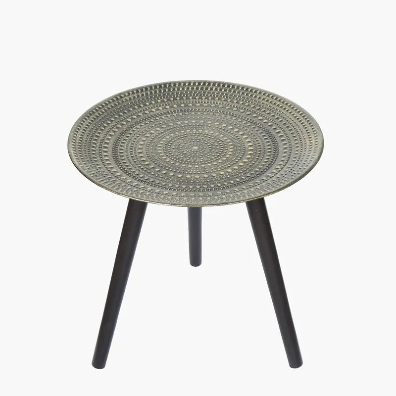 Dotted Accent Table on a light grey background