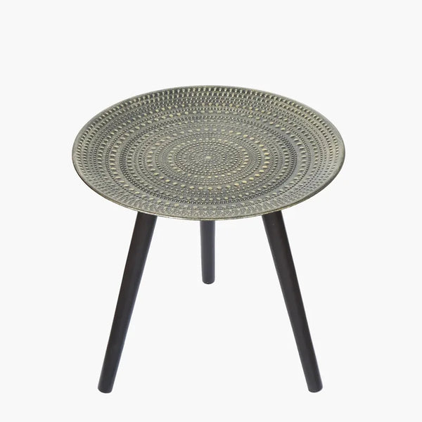 Dotted Accent Table on a light grey background