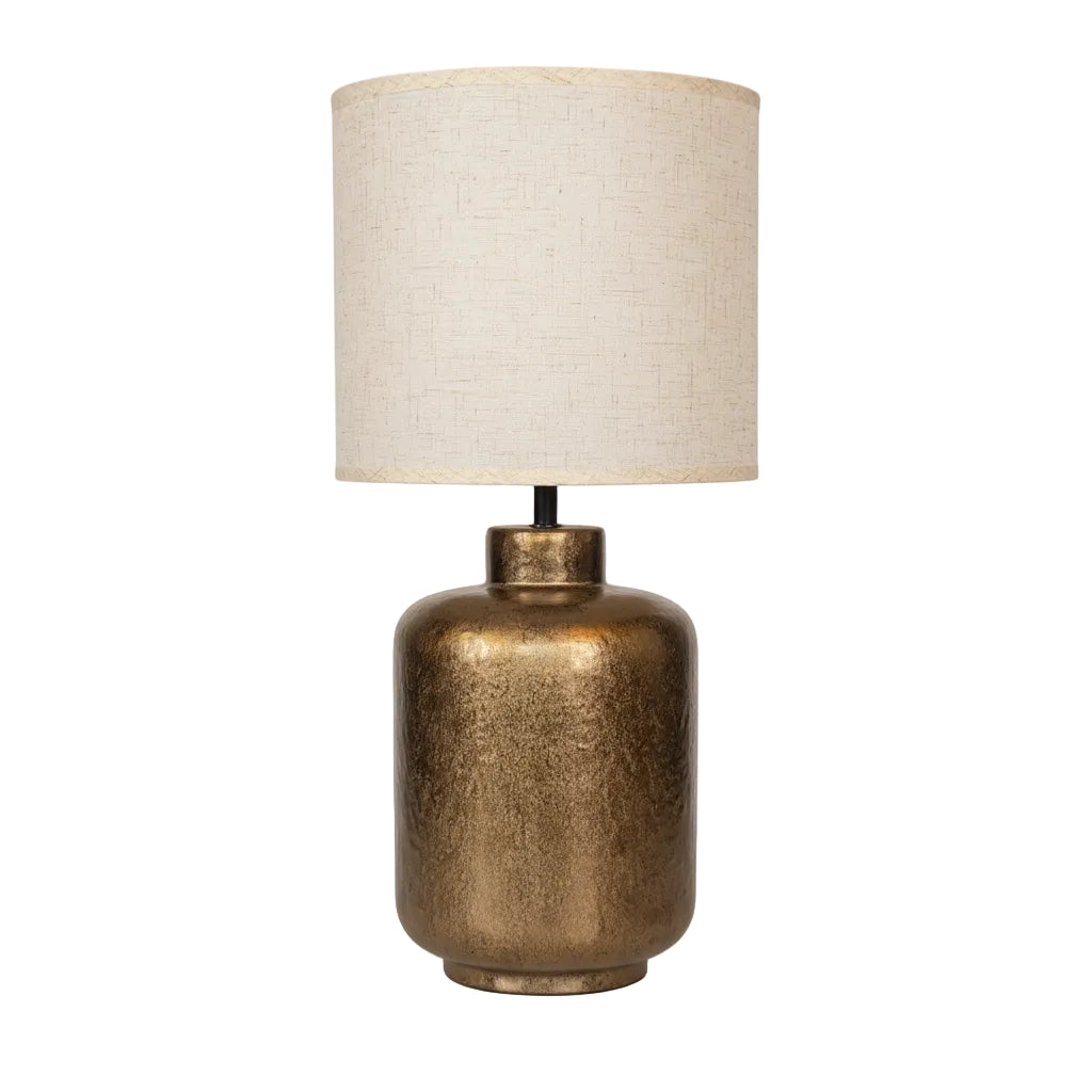 Golden Ceramic Table Lamp