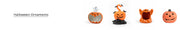 collection Halloween Ornaments