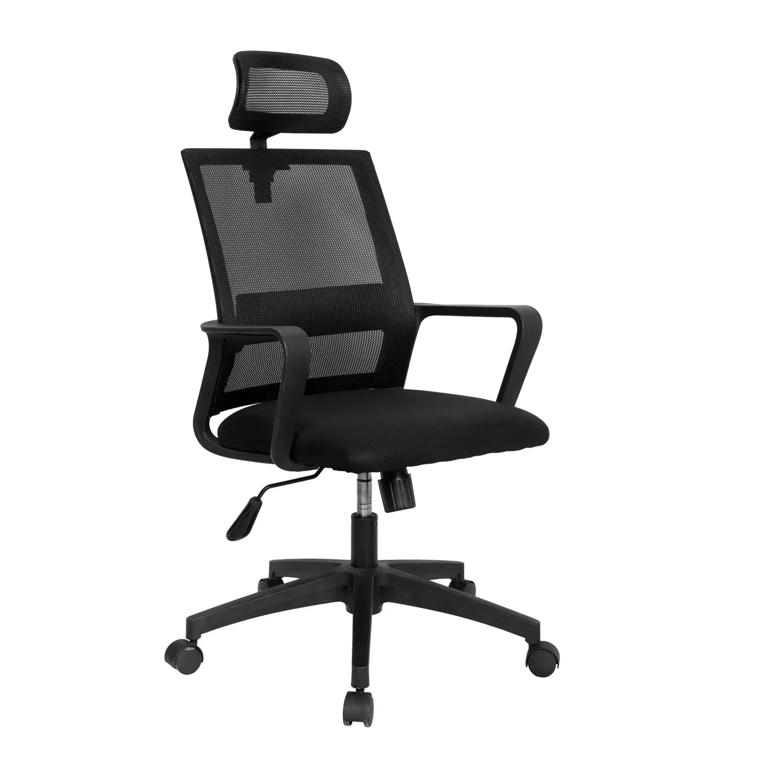 Flat Back Office Chairs With Headrest - 848A