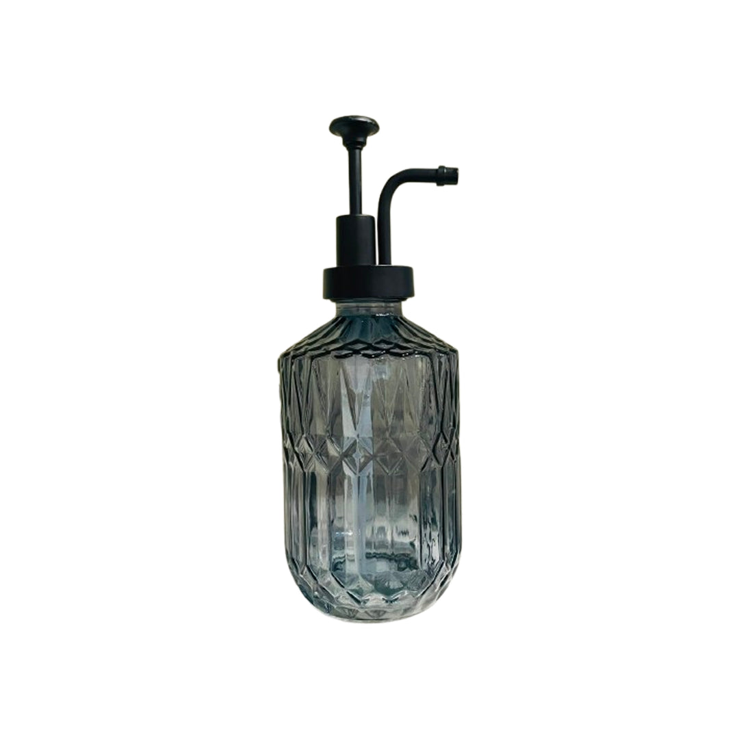 Black Glass Soap Dispenser