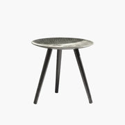 Spiked Texture Accent Table on a light grey background